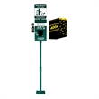 Pemberly Row Mini Pet Waste Station with Pull Out Bag Dispenser and Sanitizer