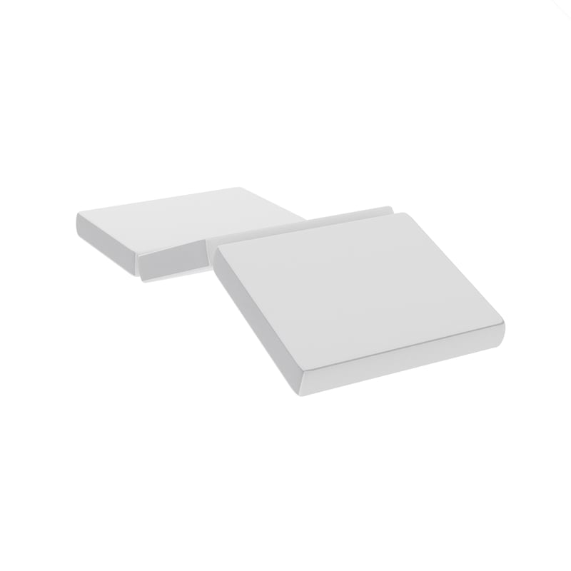Pemberly Row Tri-Fold Cooling Memory Foam Cot Mattress in a Box