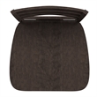 Pemberly Row Wooden Swivel Bar Height Stool in Gray Wash Walnut