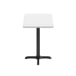 Pemberly Row White Rectangular 24