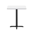 Pemberly Row White Rectangular 24