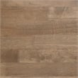 Pemberly Row Solid Wood Farmhouse Trestle Style Coffee Table in Rustic Brown