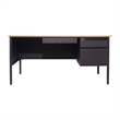 Pemberly Row 30x60 Right Side Single Pedestal Desk with 3 Locking Drawers