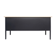 Pemberly Row 30x60 Right Side Single Pedestal Desk with 3 Locking Drawers