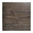 Pemberly Row Solid Wood Farmhouse End Table in Acacia Gray and Rustic White