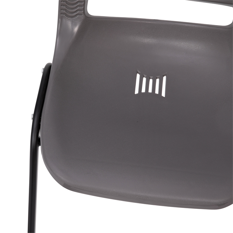 Pemberly Row Gray Ergonomic 16