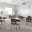 Pemberly Row Gray Ergonomic 16