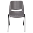 Pemberly Row Gray Ergonomic 16