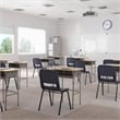 Pemberly Row Navy Ergonomic 16