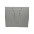 Pemberly Row 4' Slate Gray Laminate Foldable Portable Event Bar