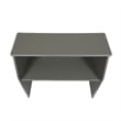 Pemberly Row 4' Slate Gray Laminate Foldable Portable Event Bar