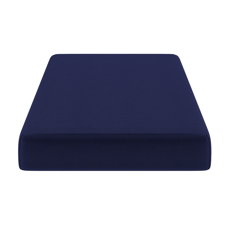 Pemberly Row Liquid-Resistant Memory Foam Twin Cooling Mattress with Cover