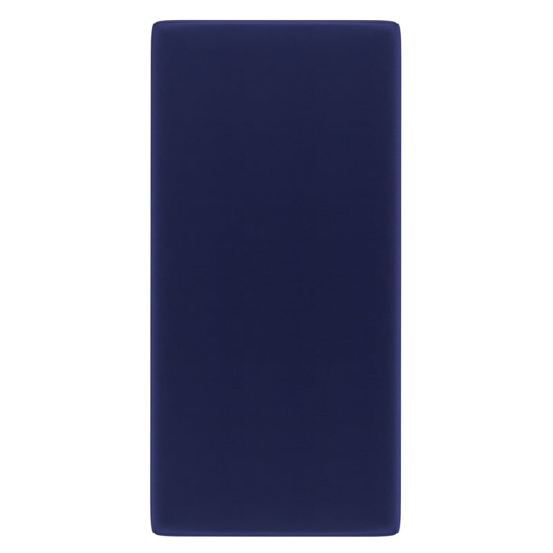 Pemberly Row Memory Foam Twin XL Cooling Mattress with Zippered Cover in Blue
