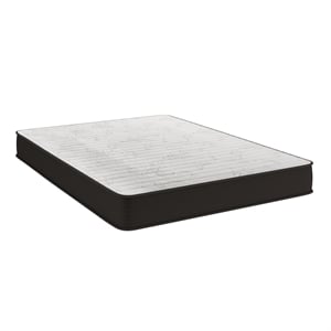 Pemberly Row 8&quot Hybrid InnerSpring Queen Premium Cooling Mattress in a Box