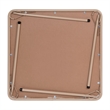 Pemberly Row 5 Piece Folding Card Table & Chair Set with Upholstered Top in Tan