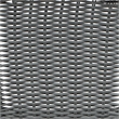Pemberly Row Indoor/Outdoor Rattan Restaurant Barstool in Gray/Black Set of 2