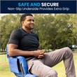 Pemberly Row 2 Pack Reclining Backpack Padded Stadium Chairs with Armrests