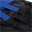 Pemberly Row Foldable Reclining Heated Stadium Chair with Backpack Straps - Blue