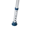 Pemberly Row Height Adjustable Heavy Duty Commode and Shower Chair in Blue