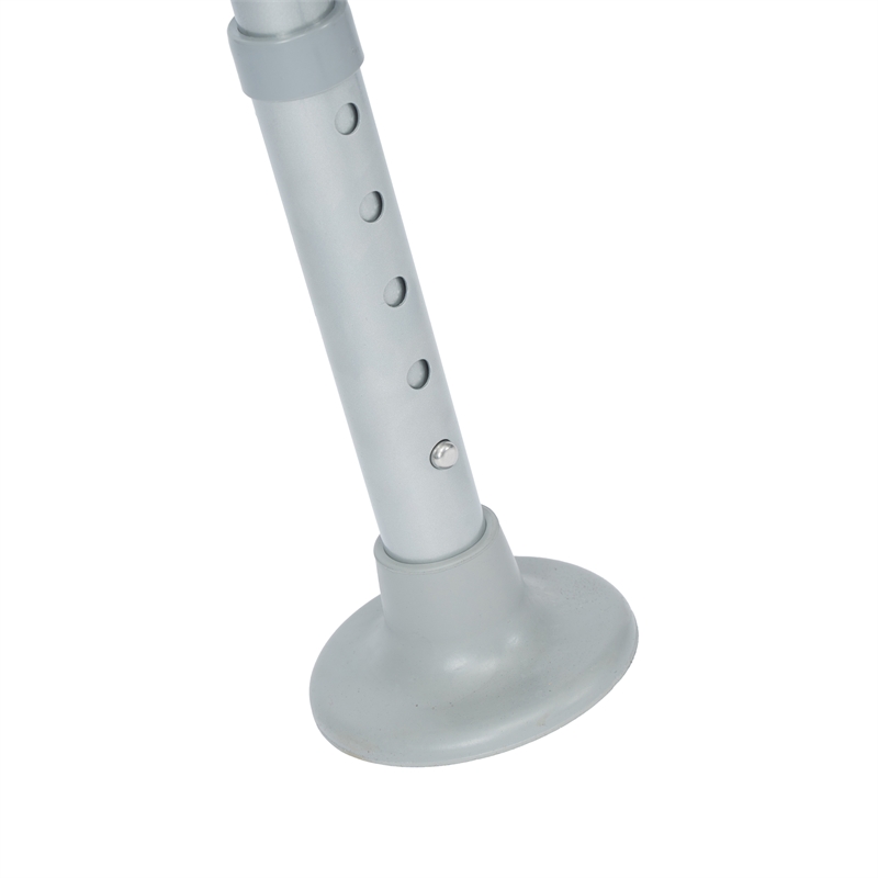 Pemberly Row Adjustable Toilet Safety Rail with Padded Handles and Steel Frame