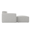 Pemberly Row 6 Piece Modular Sectional Sofa with 2 Ottomans in Cream