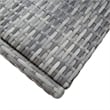Pemberly Row 7 Piece Solid Acacia Wood Bar Set in Gray/Anthracite