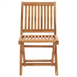 Pemberly Row 7 Piece Wood Medium Outdoor Patio Furniture Set in Brown