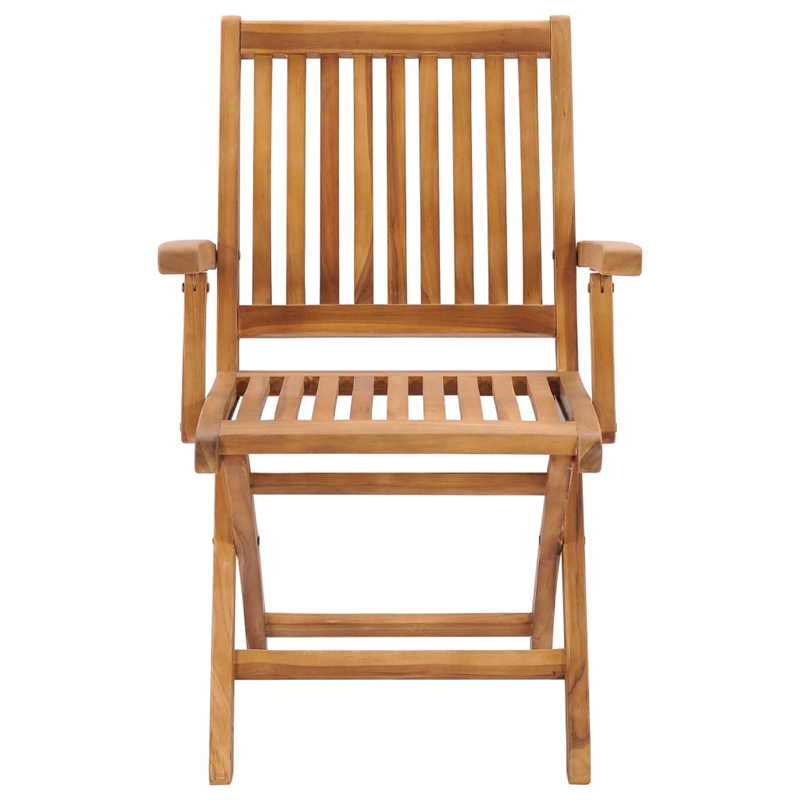 Pemberly Row 7 Piece Wood Large Outdoor Patio Furniture Set in Brown