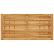 Pemberly Row 7 Piece Solid Acacia Wood Bar Set in Gray/Anthracite