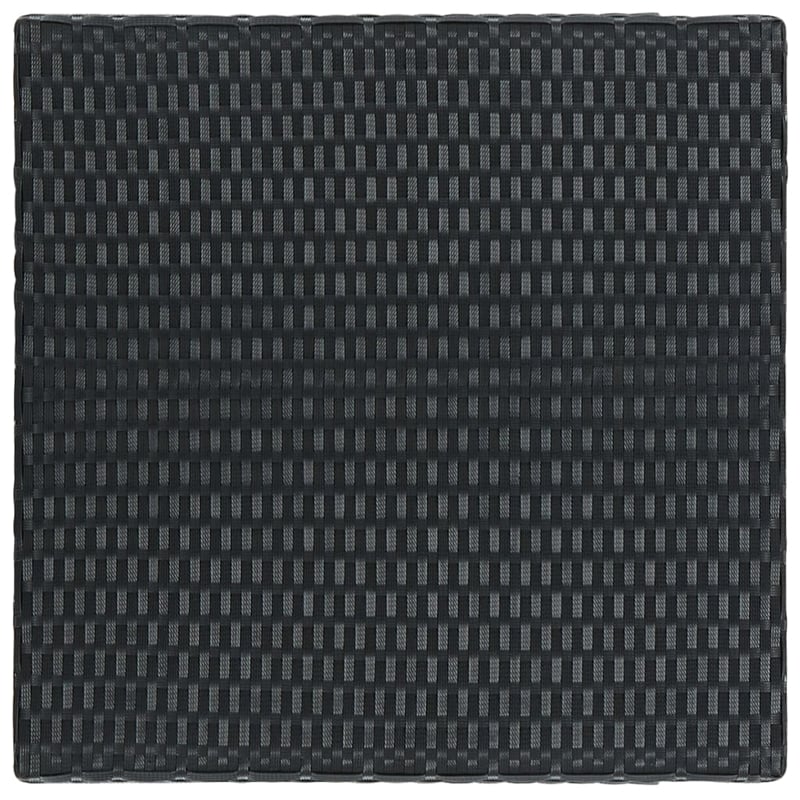 Pemberly Row 3 Piece Outdoor Patio Bar Set with Cushions in Black