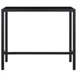Pemberly Row 9 Piece Steel Outdoor Patio Bar Set in Black/White/Cream