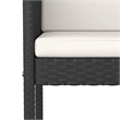 Pemberly Row 3 Piece Steel Outdoor Patio Bar Set in Black/White/Cream