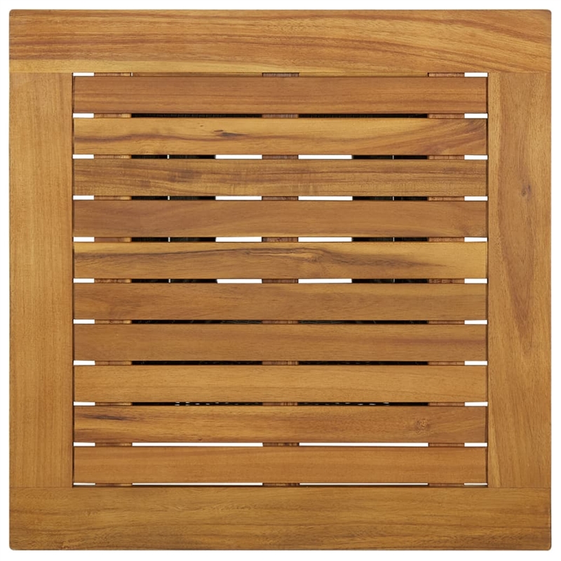 Pemberly Row 3 Piece Solid Acacia Wood Bar Set in Black/White/Cream