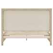 Pemberly Row Dockside 6-Panel Oak King Bed with Reversible Rails