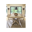 Pemberly Row Coastal Chair in Dockside Natural Tan Oak (Set of 2)
