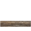 Pemberly Row Brindle Console Table with Stools in Gold/Travertine