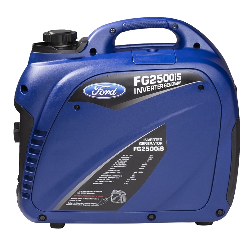 Pemberly Row 2500 Watt Portable Inverter Generator with USB Outlet in Blue