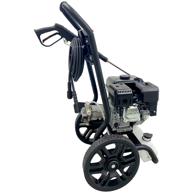 Pemberly Row 3500 PSI Gas Pressure Washer 2.5 GPM 212CC with 5 Nozzles in Black