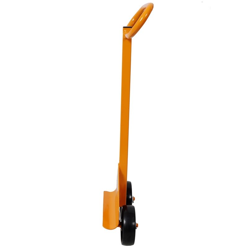 Pemberly Row Panel Service Cart for Moving Drywall 220 lb Capacity in Yellow