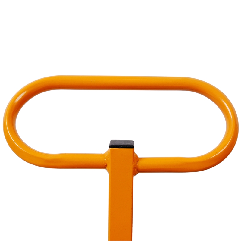 Pemberly Row Panel Service Cart for Moving Drywall 220 lb Capacity in Yellow