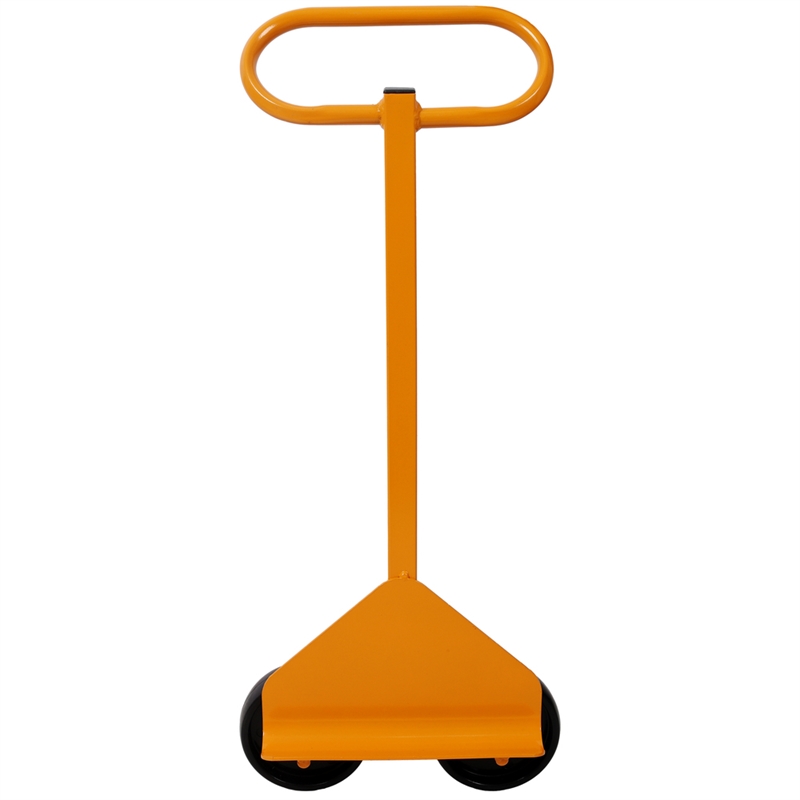 Pemberly Row Panel Service Cart for Moving Drywall 220 lb Capacity in Yellow