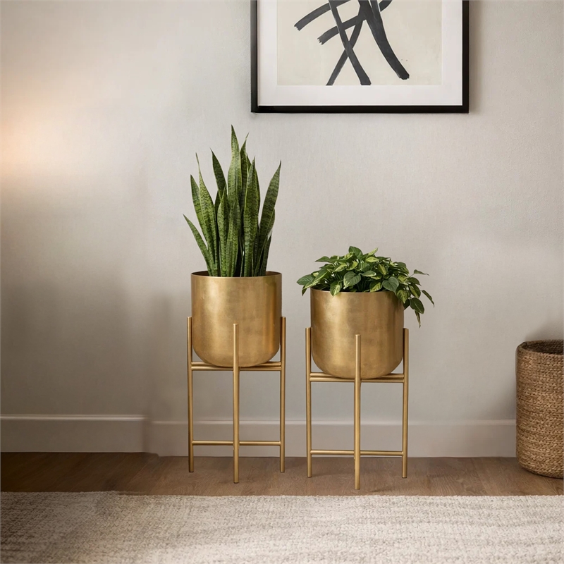 Pemberly Row Set of 2 Planters 19-22