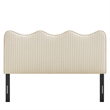 Pemberly Row Contemporary Upholstered Sofa in Black Faux Leather