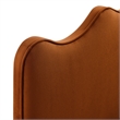 Pemberly Row Striped Upholstered King Headboard in Oatmeal Cotton