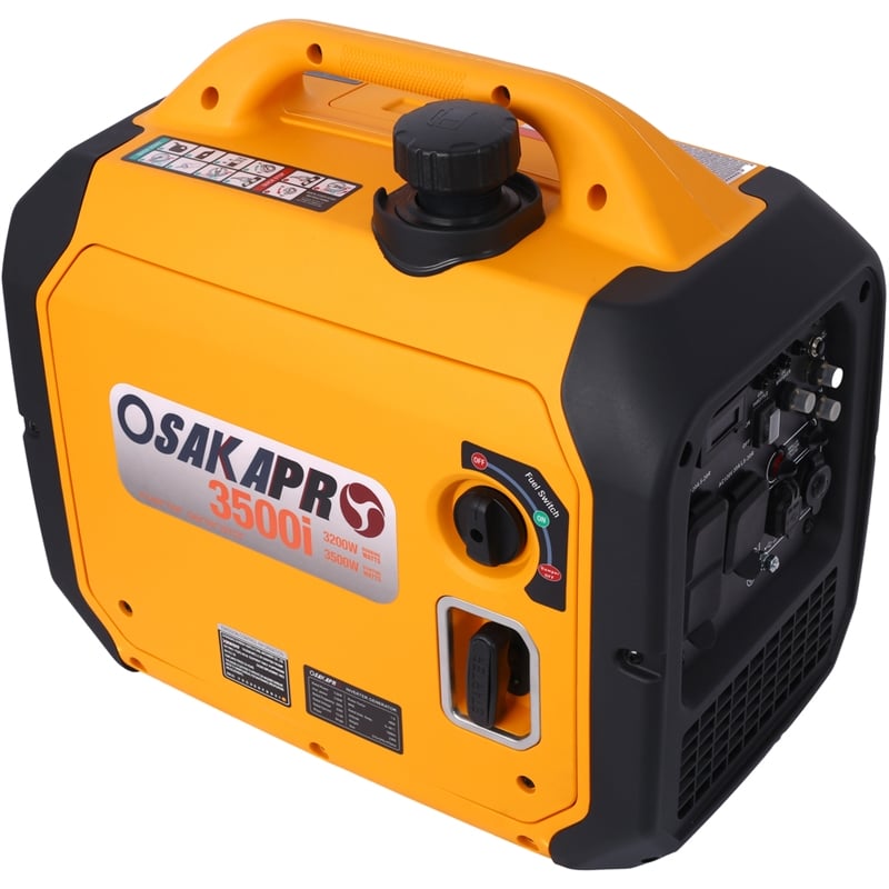 Pemberly Row 3500W Portable Inverter Generator with CO Sensor for RV and Camping