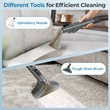 Pemberly Row Carpet Cleaner Machine with Powerful Suction and Dual Water Tank