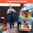 Pemberly Row Electric Pressure Washer 2150 PSI 1.2 GPM in Orange