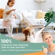 Pemberly Row 1400W Multipurpose Handheld Steam Cleaner and Mop in Green