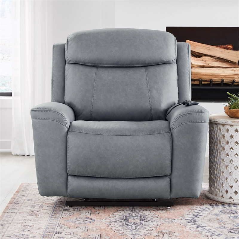 Pemberly Row Sydney Evening Power Lift Recliner with Heat and Massage