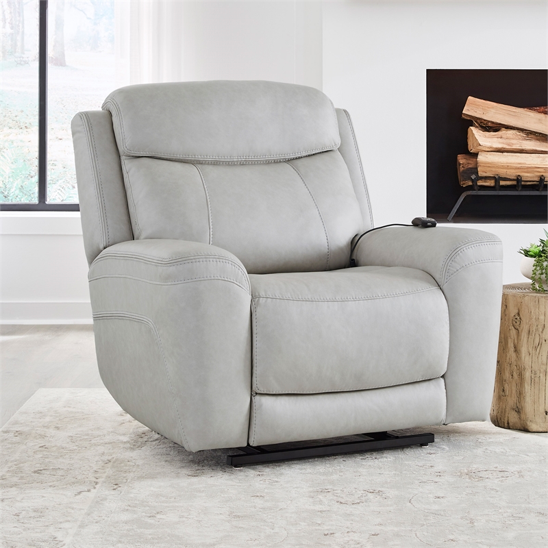 Pemberly Row Sydney Granite Power Lift Recliner with Heat and Massage